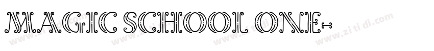 Magic School One字体转换